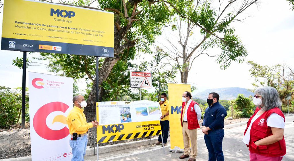 Obras Públicas y Cooperación Española inauguran pavimentación de carretera entre San Vicente y La Paz obras-publicas-y-cooperacion-espanola-inauguran-pavimentacion-de-carretera-entre-san-vicente-y-la-paz
